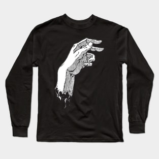 Severed Hand Long Sleeve T-Shirt